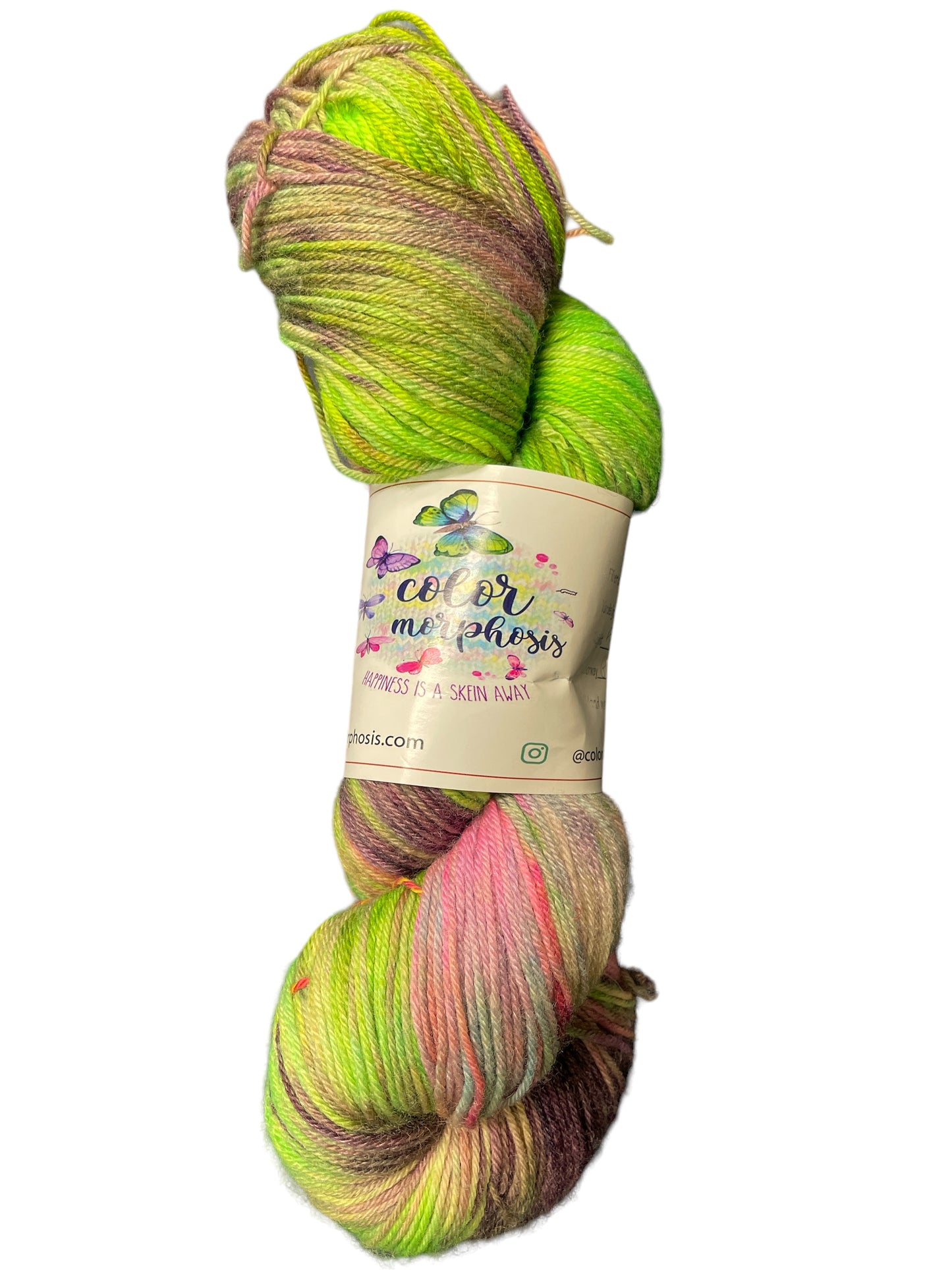 GREEN WITH ENVY Hand Dyed Yarn