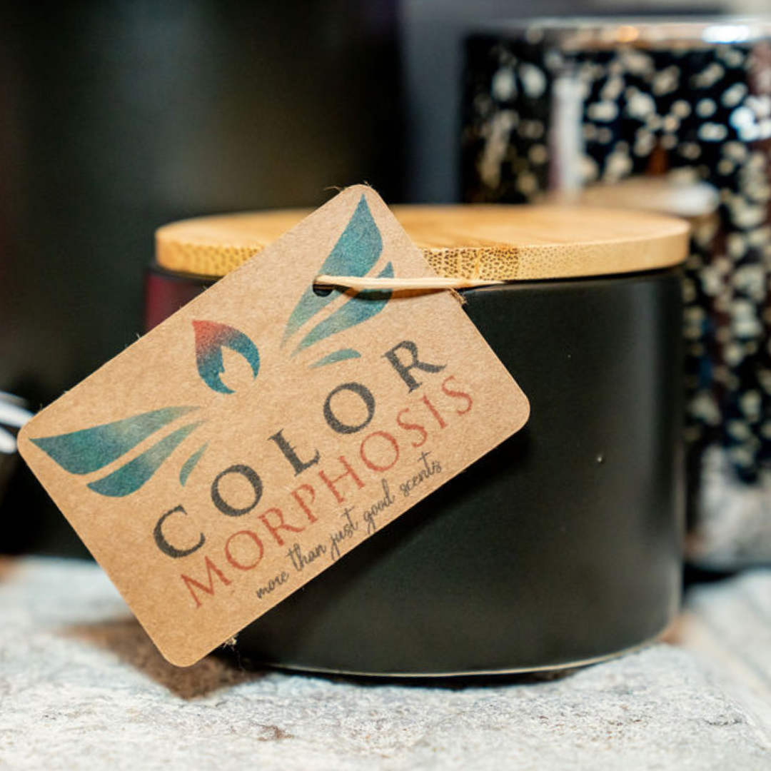 Silky Dreams - Linen, Jasmine, and Vanilla Scented Coconut Wax Candle in Black Ceramic Tumbler (5 oz or 12 oz)