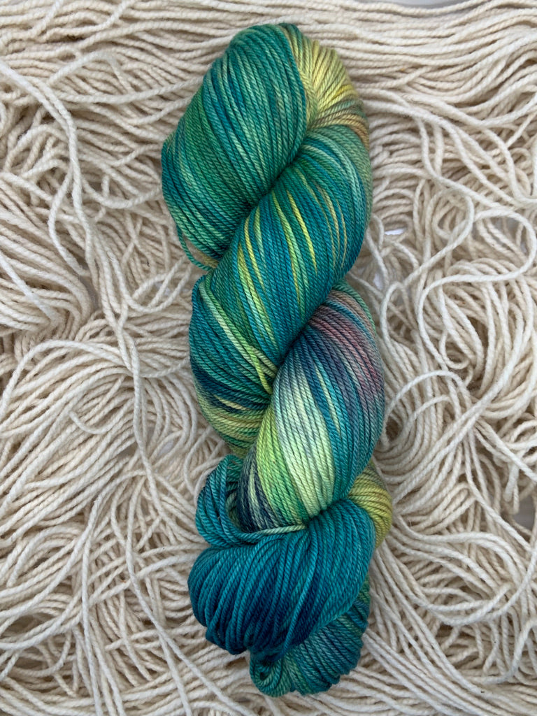 SHAKE YOUR TAIL FEATHERS Hand Dyed Yarn