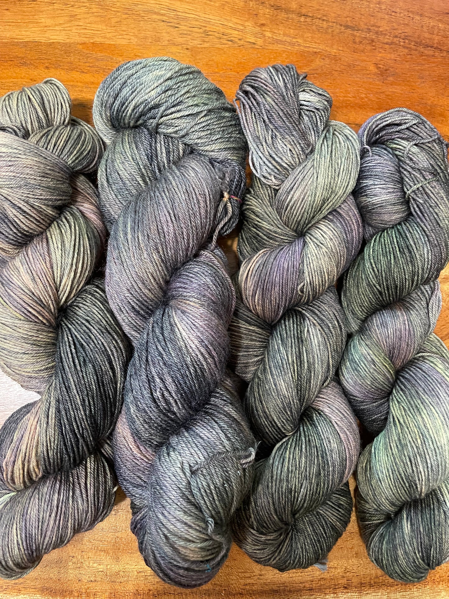 SWAMP THING Hand Dyed Yarn