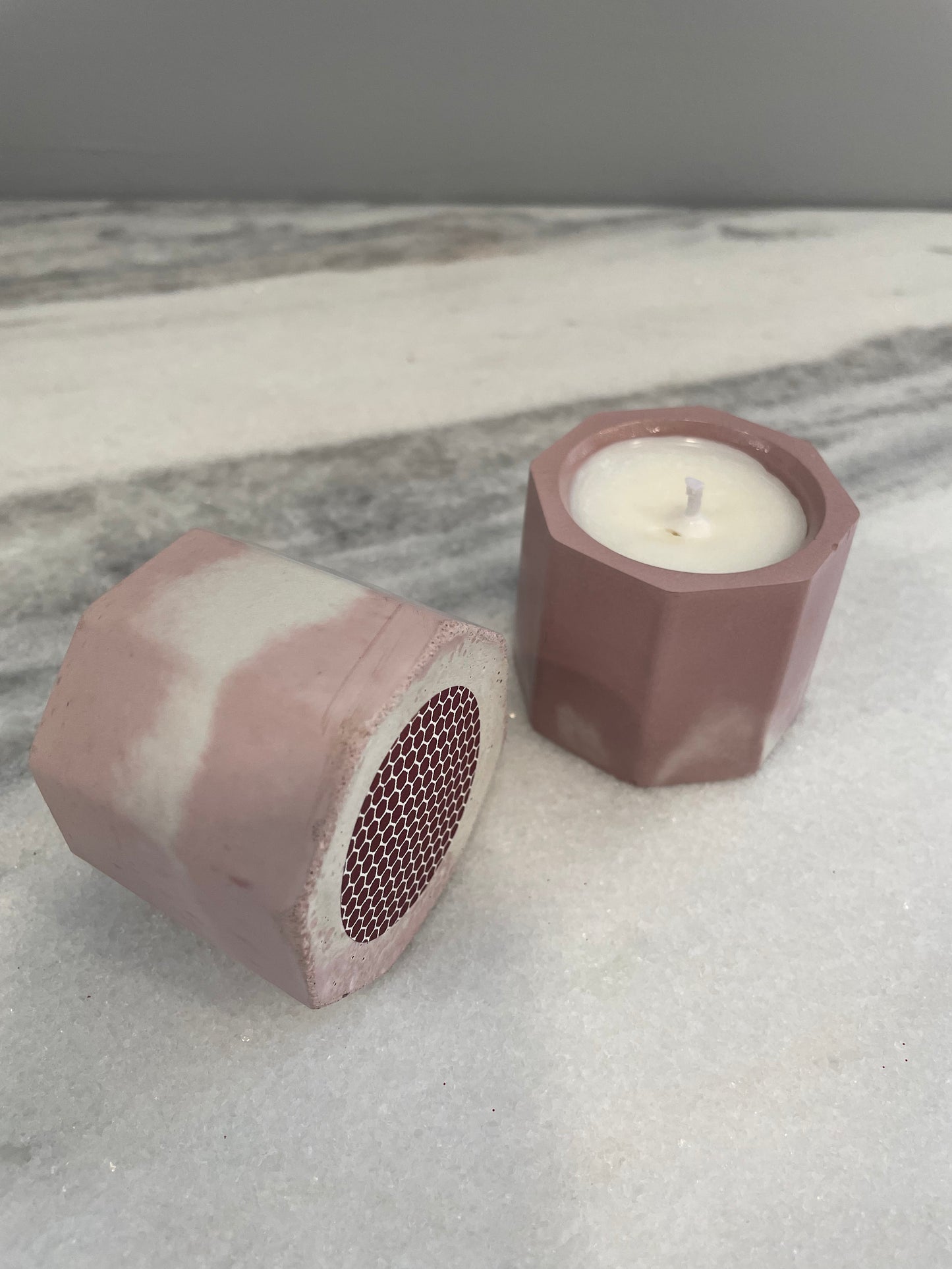 Hand Poured Chocolate Covered Strawberries Scented Candle