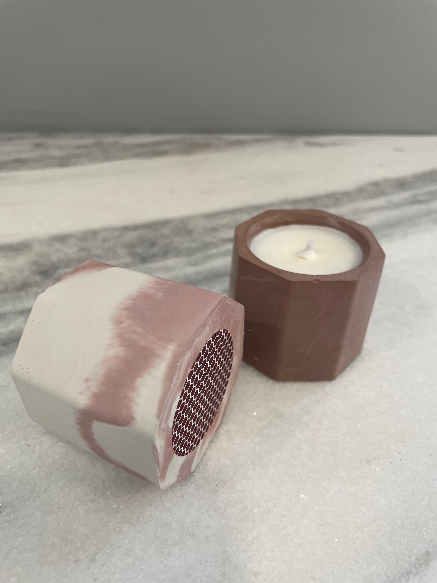Hand Poured Chocolate Covered Strawberries Scented Candle